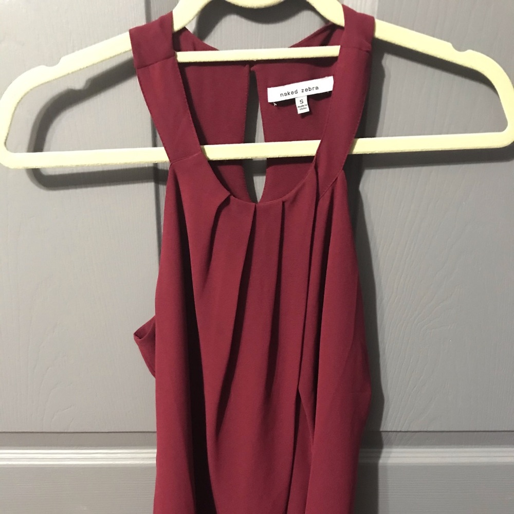 Maroon Blouse